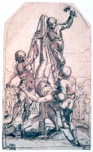 圣彼得被钉十字架，c1600-1642 作者 吉多·雷尼（Guido Reni）