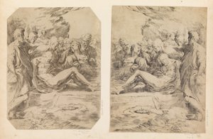 墓葬，约1595-1600年。 作者 吉多·雷尼（Guido Reni）