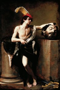 意大利，大卫与歌利亚的头颅 作者 吉多·雷尼（Guido Reni）