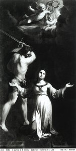 圣塞西莉亚的Martyring，c.1603 作者 吉多·雷尼（Guido Reni）