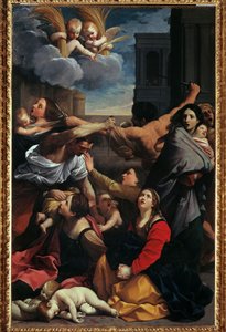 1611年的无辜大屠杀。 作者 吉多·雷尼（Guido Reni）