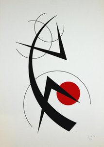 Escorpiana，2019（丝网印刷） 作者 吉尔赫姆·庞特斯（Guilherme Pontes）
