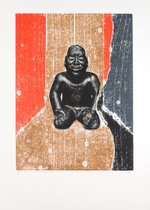 隐形房间》，2019 年第 10 期（木刻和丝网版画） 作者 吉尔赫姆·庞特斯（Guilherme Pontes）