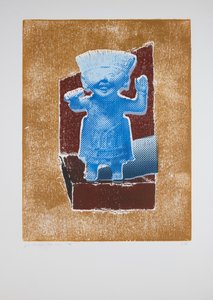 隐形房间》，2019 年第 4 期（木刻和丝网版画） 作者 吉尔赫姆·庞特斯（Guilherme Pontes）