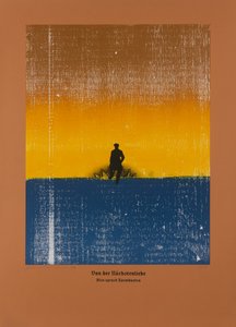 论对邻居的爱》，《查拉图斯特拉如是说》，2024 年（木刻和丝网版画）