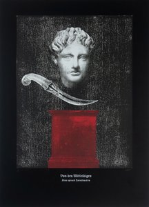 论怜悯》，《查拉图斯特拉如是说》，2024 年（木刻和丝网版画） 作者 吉尔赫姆·庞特斯（Guilherme Pontes）