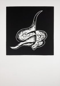 卧姿，2019（油印版画） 作者 吉尔赫姆·庞特斯（Guilherme Pontes）