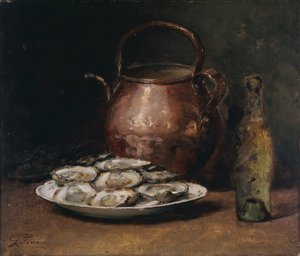 牡蛎和夏布利 作者 纪尧姆·福阿斯（Guillaume Fouace）