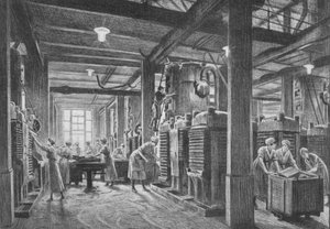 现代油料种子破碎厂，c1918，1918年 作者 枪王
