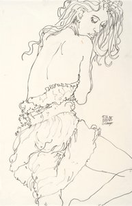 女人的画像，被发现