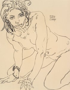 裸体女人彩虹