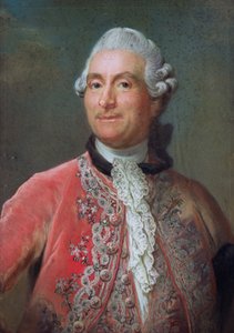 Charles Gravier（1719-87）Vergennes伯爵，1771-74（纸上粉彩）