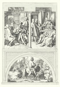 马丁·路德 (Martin Luther) 生平的场景（版画） 作者 古斯塔夫·费迪南德·利奥波德·科尼格