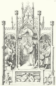 马丁·路德 (Martin Luther) 生平的场景（版画） 作者 古斯塔夫·费迪南德·利奥波德·科尼格