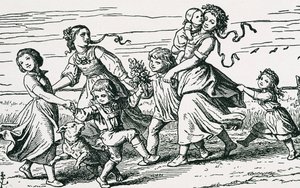 保罗-哈肯霍尔茨绘制的 "Hochland "插图（版画） 作者 古斯塔夫·卡尔·路德维希·里希特