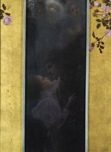 爱的寓言，1895年 作者 Gustav Klimt