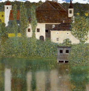 Castello Sul Lago Atter，阿特湖畔的Unterrach城堡，1908年 作者 古斯塔夫·克里姆特