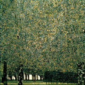 公园，1910年 作者 古斯塔夫·克里姆特
