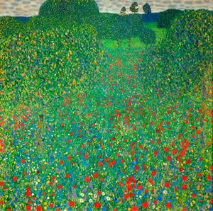 罂粟花田，1907年