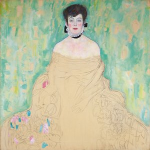 Amalie Zuckerkandl的肖像，1916-1918。 作者 古斯塔夫·克里姆特