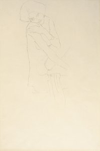 阿黛尔·布洛赫·鲍尔二世研究，1911年 作者 古斯塔夫·克里姆特
