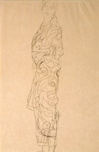 和服的女人 作者 古斯塔夫·克里姆特