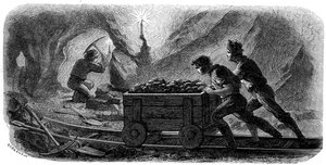 1859年，加利福尼亚州的石英矿业。 作者 古斯塔夫·阿道夫·查斯顿·巴克