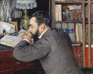 Henri Cordier（1849-1929）的肖像，1883年东方语言学院的老师