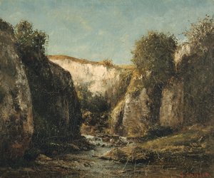 杜邦的来源，1871年 作者 古斯塔夫·库尔贝