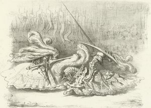 锦标赛 - 美女奖AD1450（凹版印刷） 作者 古斯塔夫·多尔（Gustave Dore）