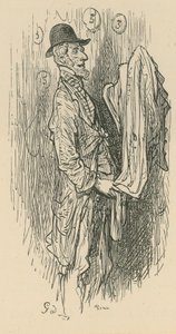 一个男人抱着织物 作者 古斯塔夫·多尔（Gustave Dore）