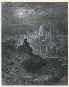 来自新西兰人的旅行者正在考虑伦敦的废墟 作者 古斯塔夫·多尔（Gustave Dore）
