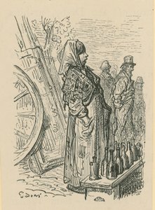 卖玻璃瓶的妇女 作者 古斯塔夫·多尔（Gustave Dore）