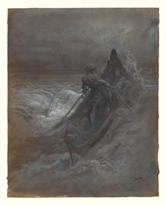 海难之后--柯勒律治《古海员礼赞》插图设计 作者 古斯塔夫·多尔（Gustave Dore）