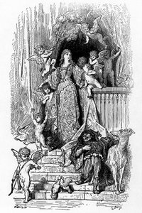 阿尔西娜的荣耀 作者 古斯塔夫·多尔（Gustave Dore）