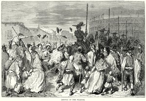 皮卡多人的到来（雕刻） 作者 古斯塔夫·多尔（Gustave Dore）