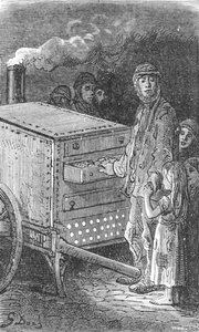 烤土豆人》，1872年。   作者 古斯塔夫·多尔（Gustave Dore）