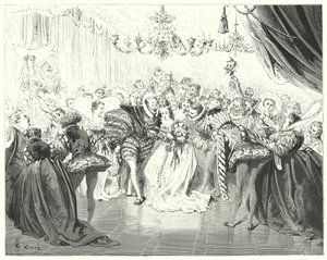 灰姑娘（雕刻品 作者 古斯塔夫·多尔（Gustave Dore）