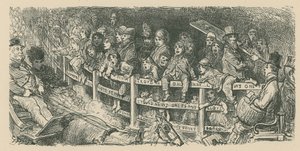 人群观看赛车比赛 作者 古斯塔夫·多尔（Gustave Dore）