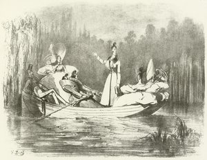 Dandyism乡村化（凹版印刷） 作者 古斯塔夫·多尔（Gustave Dore）