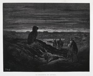 伯特利先知之死，多尔圣经插图 作者 古斯塔夫·多尔（Gustave Dore）