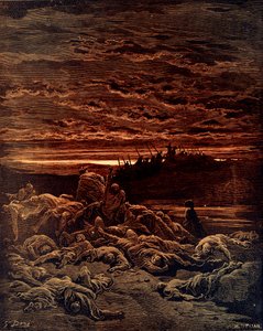 Doré的耶路巴力之子的死亡 - 圣经 作者 古斯塔夫·多尔（Gustave Dore）