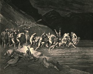 亚当斯的邪恶面包，约于1890年。 作者 古斯塔夫·多尔（Gustave Dore）