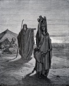 驱逐夏甲 作者 古斯塔夫·多尔（Gustave Dore）