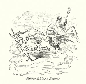 莱茵神父的退隐（雕刻） 作者 古斯塔夫·多尔（Gustave Dore）