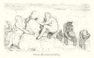 巨人山建筑（雕刻） 作者 古斯塔夫·多尔（Gustave Dore）
