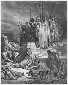 古斯塔夫多尔圣经：撒玛利亚的饥荒 作者 古斯塔夫·多尔（Gustave Dore）