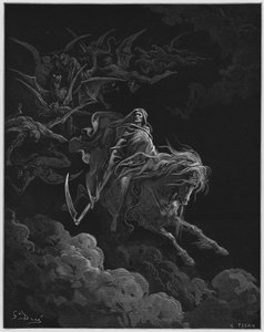 古斯塔夫多尔圣经：死亡的愿景 作者 古斯塔夫·多尔（Gustave Dore）