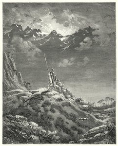 Gustave Dores Don Quixote: "Towards the kingdom of Micomicon" (engraving) 作者 古斯塔夫·多尔（Gustave Dore）
