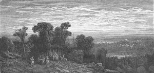 古代的汉斯蒂德希思》，1872年。   作者 古斯塔夫·多尔（Gustave Dore）